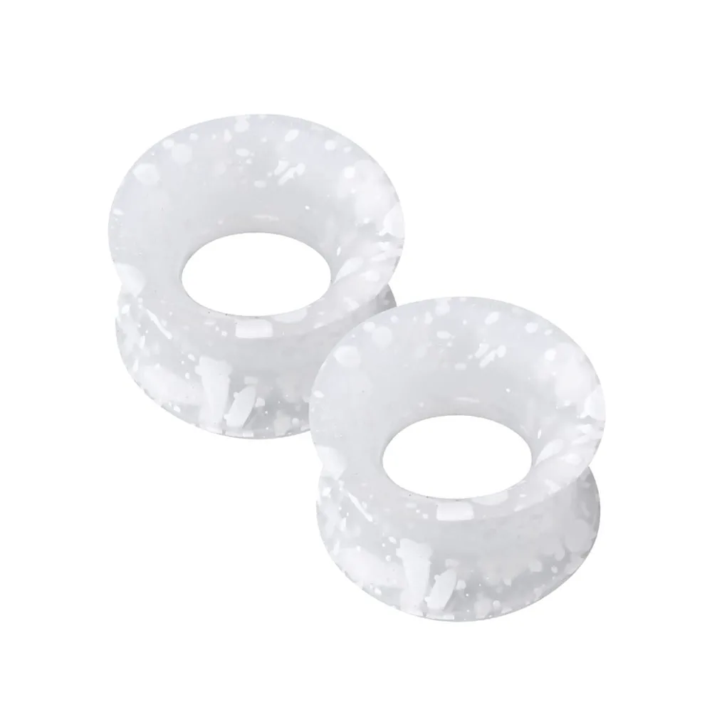 2–8 Stück Silikon-Ohrmessgeräte, flexible Ohrtunnel, Plugs, Bahren, Expander, doppelt ausgestelltes Fleisch, Ohrpiercing, Schmuck für Damen und Herren – Detail 5