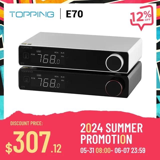사운드 경험의 혁신: TOPPING-E70 ES9028Pro DAC 사운드 경험의 혁신: TOPPING-E70 ES9028Pro DAC