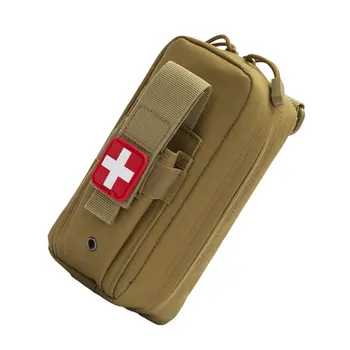 MOLLE Pouches IFAK First Aid Pouch Mini Trauma Outdoor Survival Travel Camping Hiking Hunting Household Emergency First Aid Kit 1