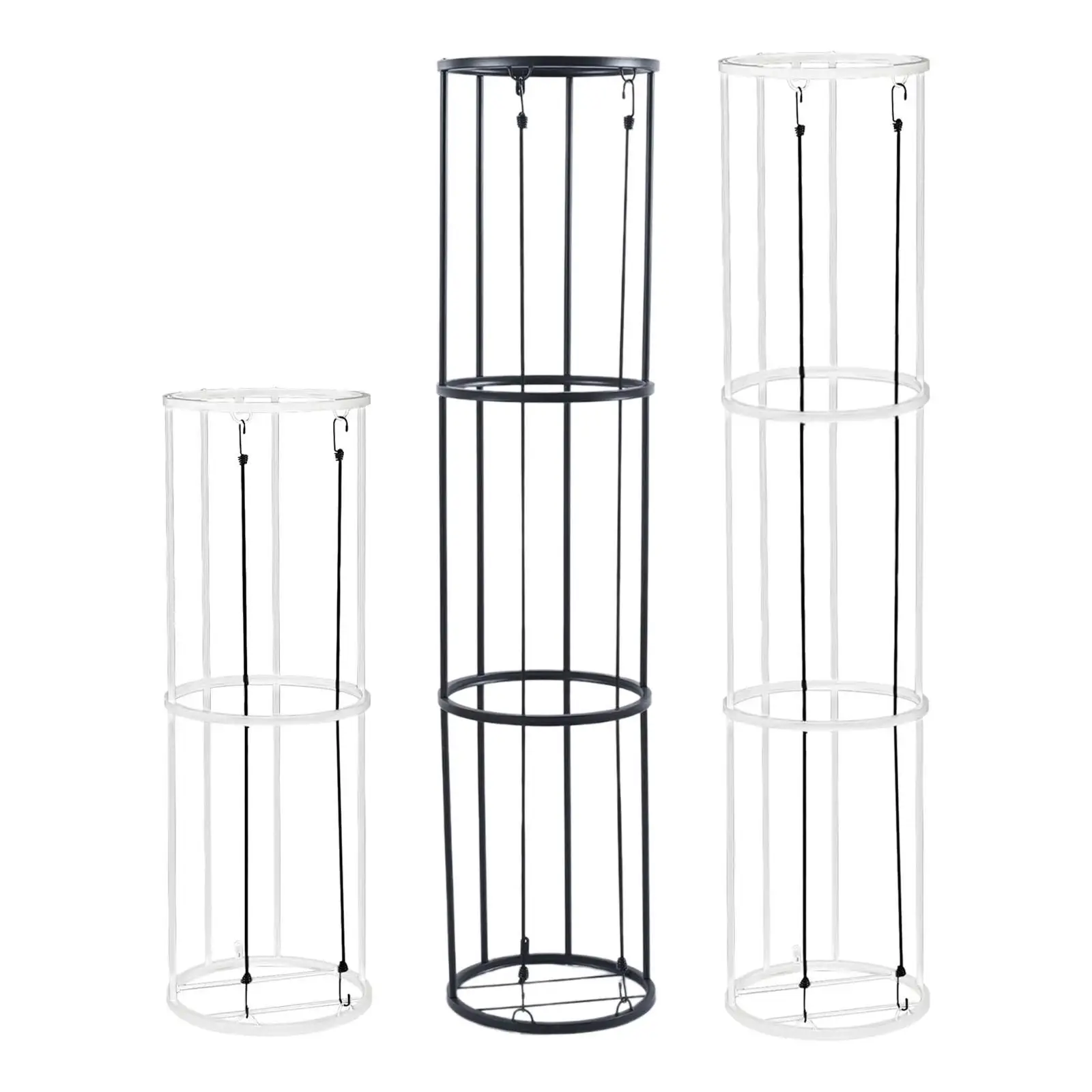 Vertical Ball Rack Toys Storage Stand Metal Basketball Storage Shelf Ball Rack for Garage Gyms Home School Kids Room