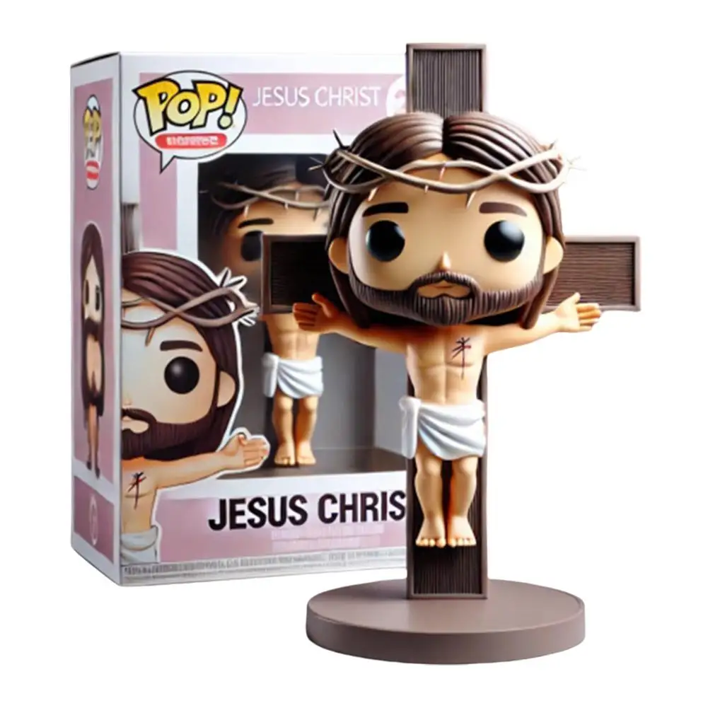 Jesuss Figure Doll Jesus Image Action Toys Gifts For Homes Churches Decoration (Not Included The Retail Box)