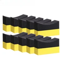 5/10pcs Auto Cleaning Sponge Brush Set for Car Wheel Tire Wash Wipe Water Suction Sponge Pad Wax Polishing Tyre Brushes Tools 1