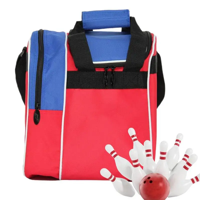 Bowling Ball Handbag 10 Pin Bowling Shoes Towel Water Bottle Storage Bag Professional 18L Large Capacity Carrying Bag
