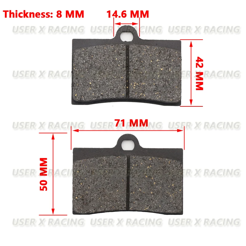 Usx Pastiglie Freno A Disco Per Moto Freni Pastiglie Freno A Disco Anteriori Posteriori Per Fa095 Yamaha Yamaha Tm Pgo Moto Guzzi Ktm Indian Ducati