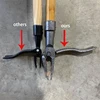 Iron Weed Puller Tool Claw Weeder Root Remover Outdoor Killer Tool Portable Garden Weed Puller Removable With Foot Pedal 2