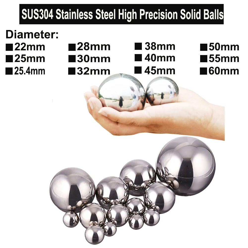 peça balls pces bolas de aço inoxidável bolas sólidas da aptidão da elevada precisão