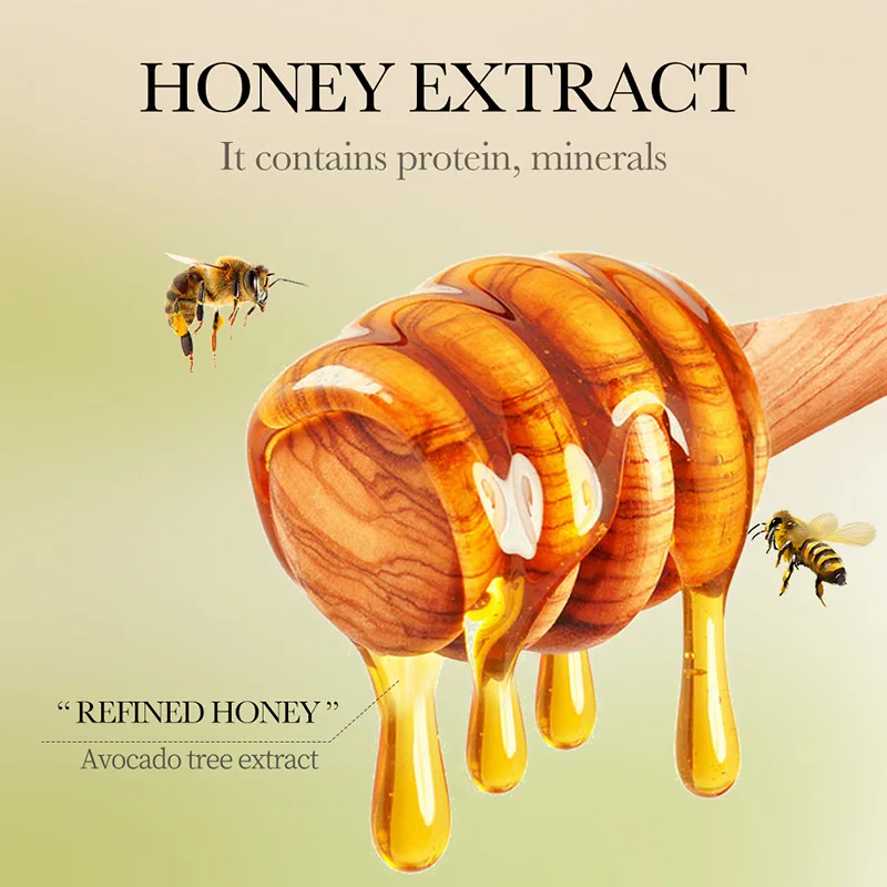 BIOAQUA Vitamin E Honey Lip Balm Moisturizing Anti Cracking Nourishing Nourishing Lipstick Lips Skin Care Products 3
