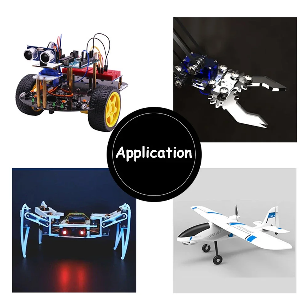 Servomoteur RC Analogique/Digital 180°/270°/360° pour Modélisme