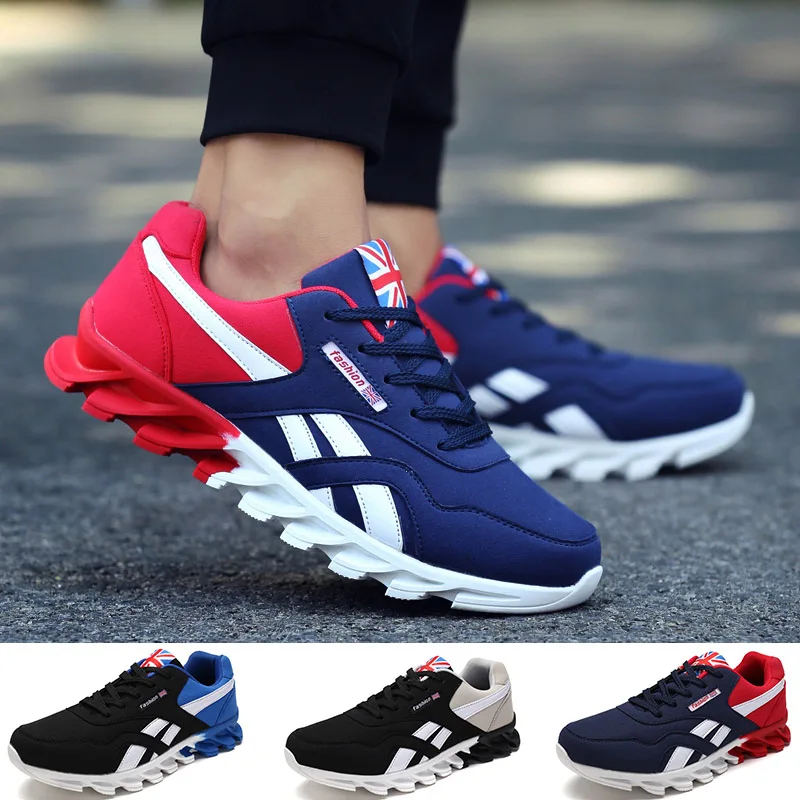 Мужские кроссовки для бега классические Всесезонная спортивная обувь модная