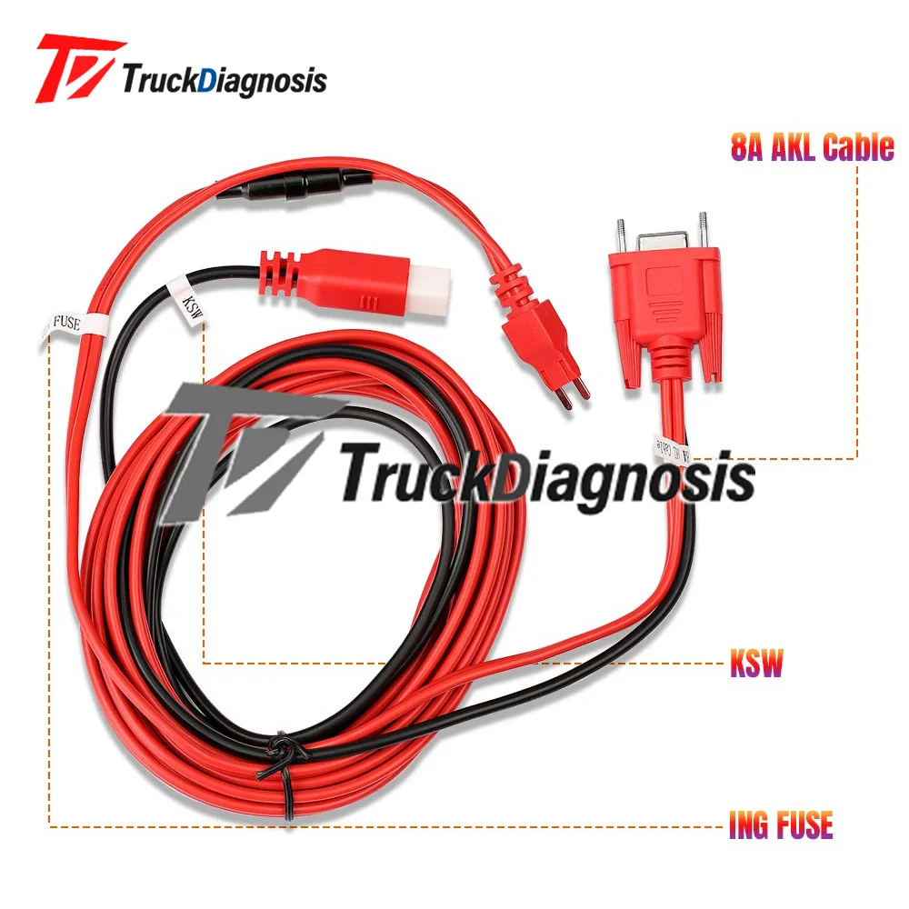 

For Toyota Autel 8A AKL Cable Non-Smart Key All Keys Lost Adapter Work with APB112 Car Diagnostic Cables