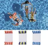 Foldable Floating Water Hammock Recliner Inflatable Floating Mattress Sea Ring Pool Party Toy Lounge Bed Swimming Accessories 4