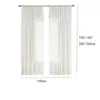 Bedroom White Tulle Curtain New Lace Light Transparent Princess Curtain Elegant Living Room Half Curtain 6