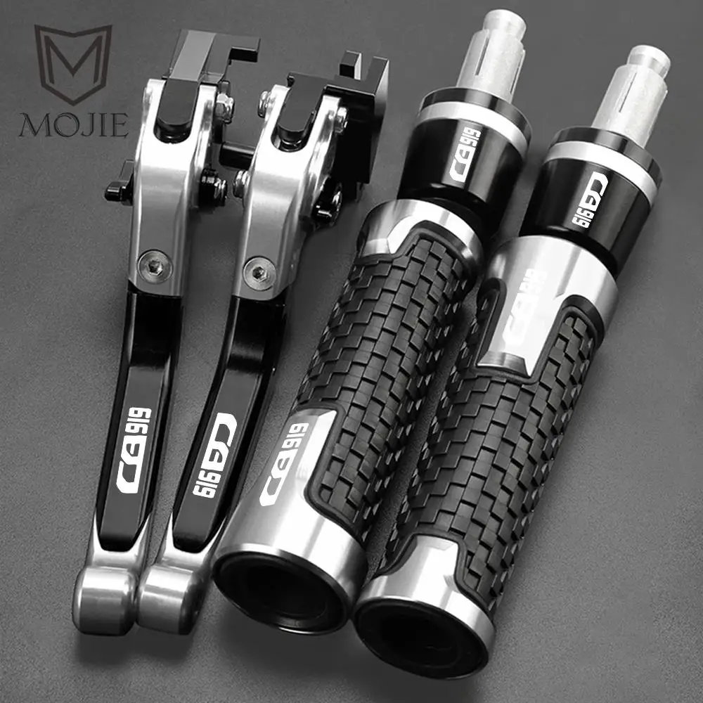 

Motorcycle Adjustable Brake Clutch Levers Handlebar Handle Grip Ends For HONDA CB 919 2001-2008 2007 2006 2005 2004 2003 CB919