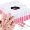 100/50Pcs Professional Fast-Dry False Tips Nail Art Glue 2g Adhesive Glue For Nail RhinestoneMini Beauty Fake Nail Manicure Glue 1