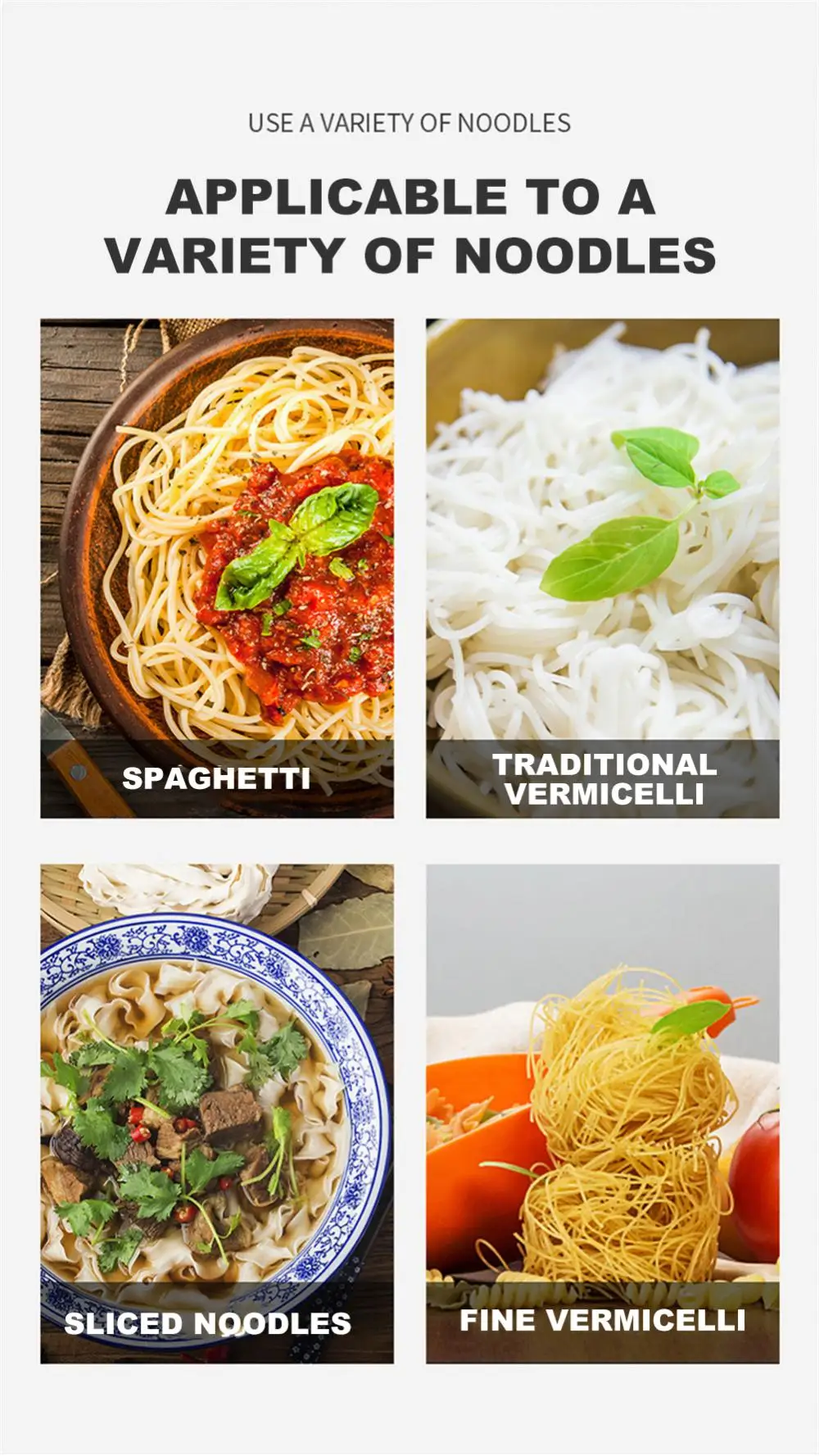 Description Picture 6 of itemPasta Scoop Colander Spaghetti Egg Yolk Separation Scoop Egg White Separator Plastic Filter Drain Spoon Kitchen Accessories