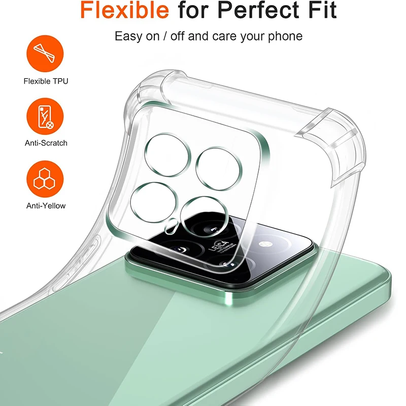 Luxury Clear Anti-Drop Ultra Thin Soft Case