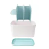 1Pcs Toothbrush Toothpaste Holder Case Shaving Makeup Brush Electric Toothbrush Holder Organizer Stand Bathroom Accessories Box 6