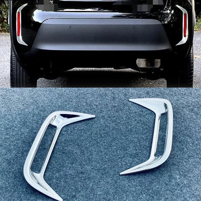 

1 Set Front Lamp Fog Frame Rear Lamp Fog Frame Kit For Toyota Yaris Cross 2020 2021