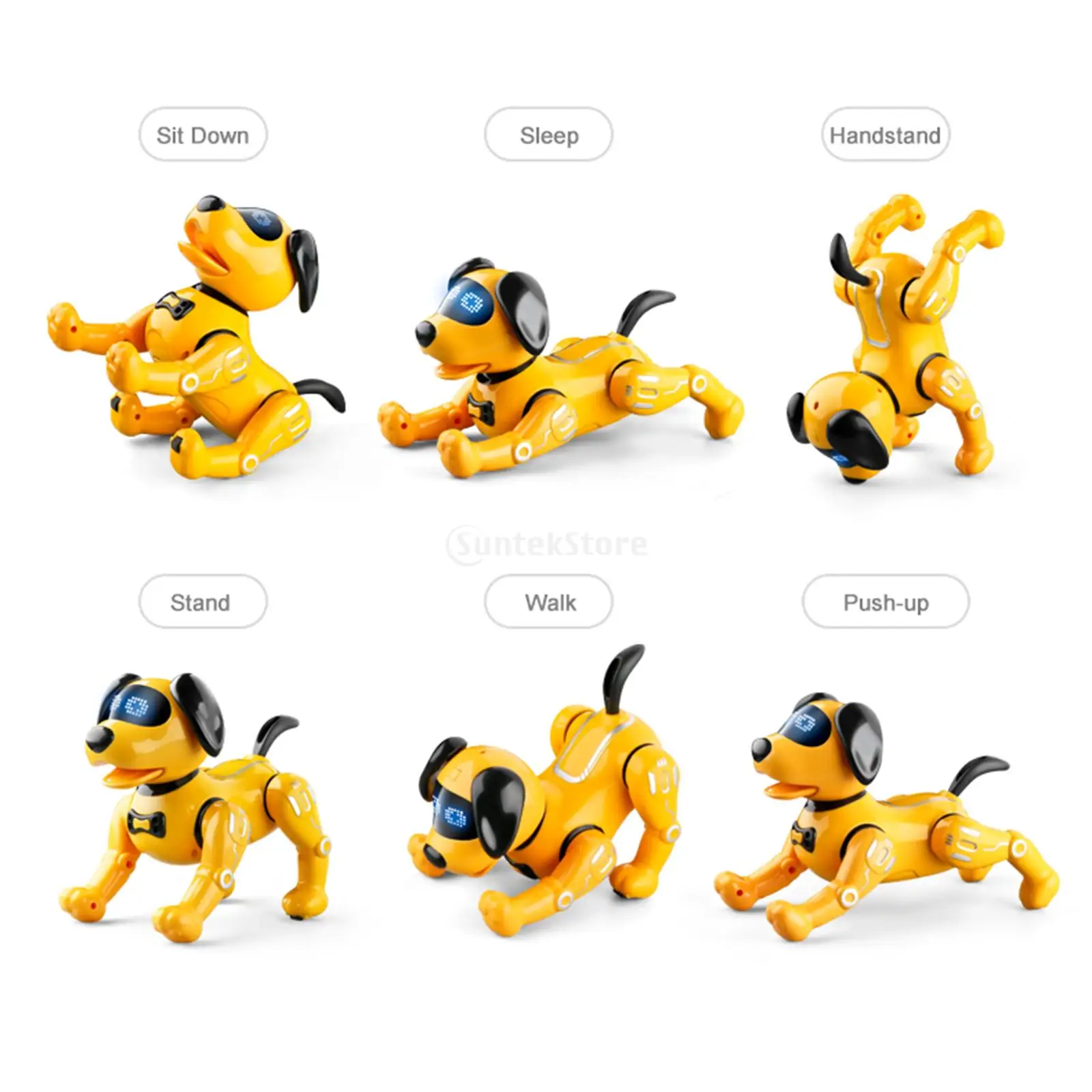 Smart Electronic Animal Pets Remote Control Dog Robot Puppy Music Dance RC Robot Dog Voice Remote Control Toys for Kid Gift 5