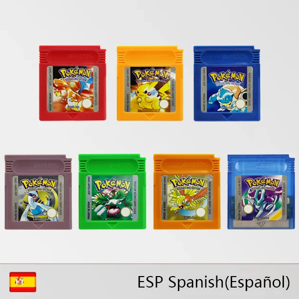 tarjeta-de-juego-de-pokemon-gbc-cartucho-de-videojuegos-de-16-bits-tarjeta-de-consola-para-gameboy-color-juego-clasico-coleccionable-version-esp-colorida