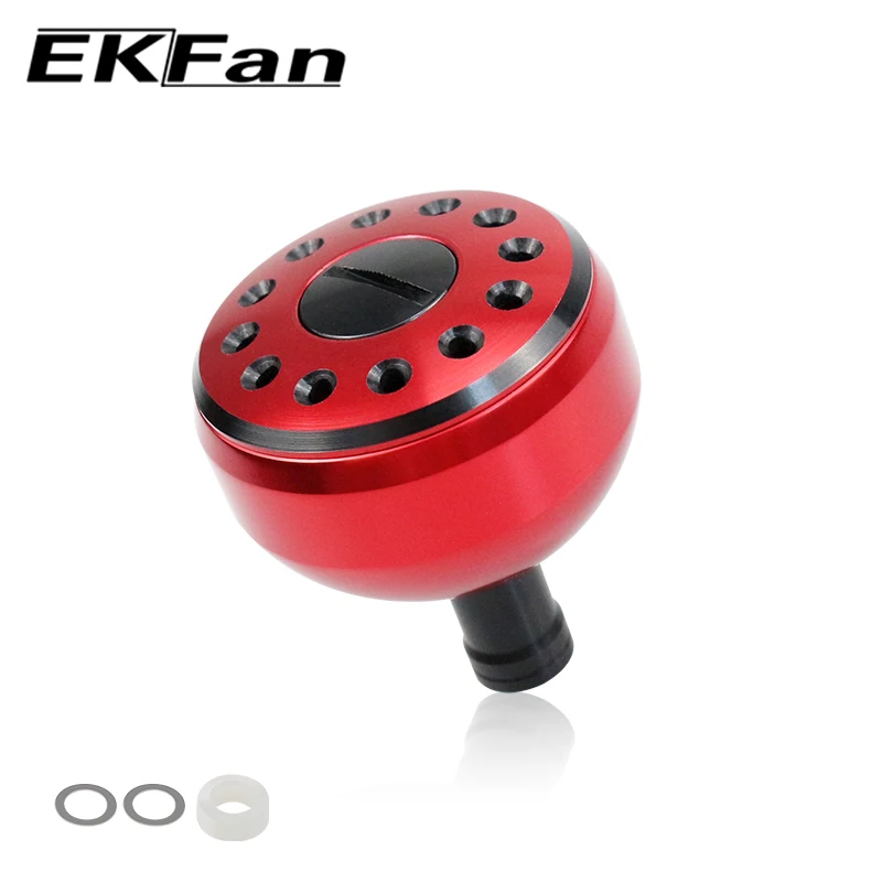 Poignée en alliage d'aluminium EKFan 32-38mm pour moulinet casting pêche au leurre