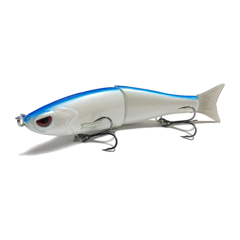 5 Stück Angelköder Madness Swimbait 115mm Großer Köder Meeresangeln Harter Köder Riesiger Gelenkköder Leurre Leurre Balam – Detail 11