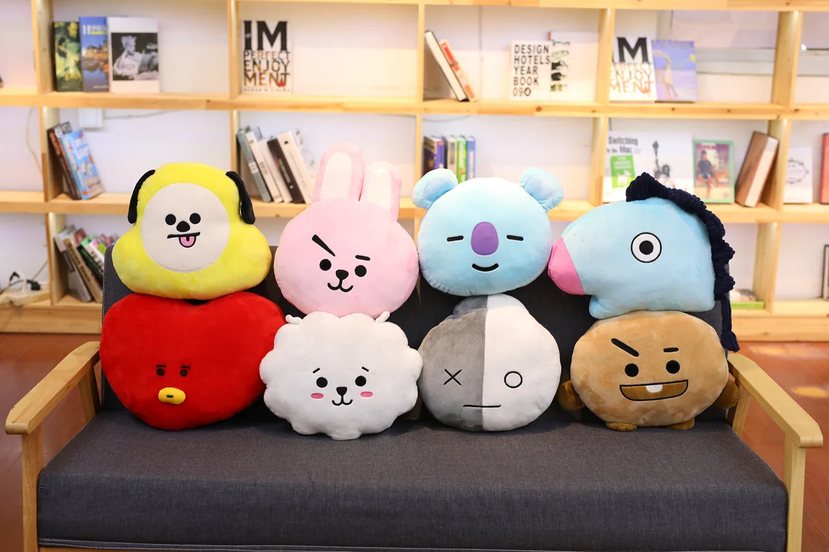 Stuffed Animal BT21 Plush Pillow Toys GYOBY TOYS