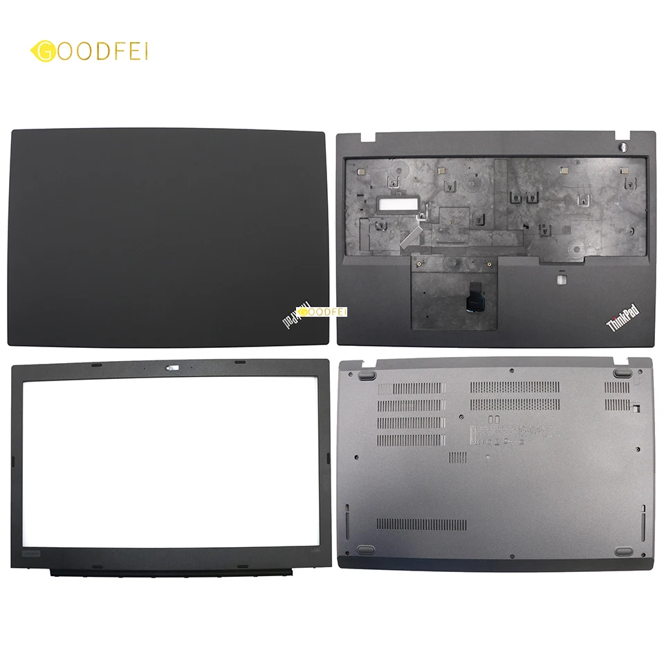 

New Original For Lenovo ThinkPad L580 LCD Back Cover Top Rear Lid Front Bezel Palmrest Upper Case Bottom Base Lower Shell