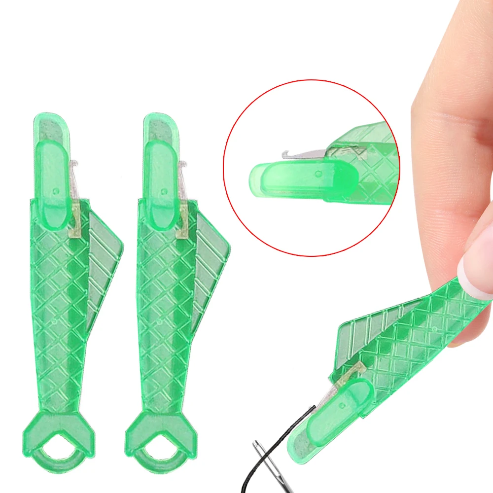 Automatic Mini Sewing Machine Needle Threader Stitch Portable Insertion