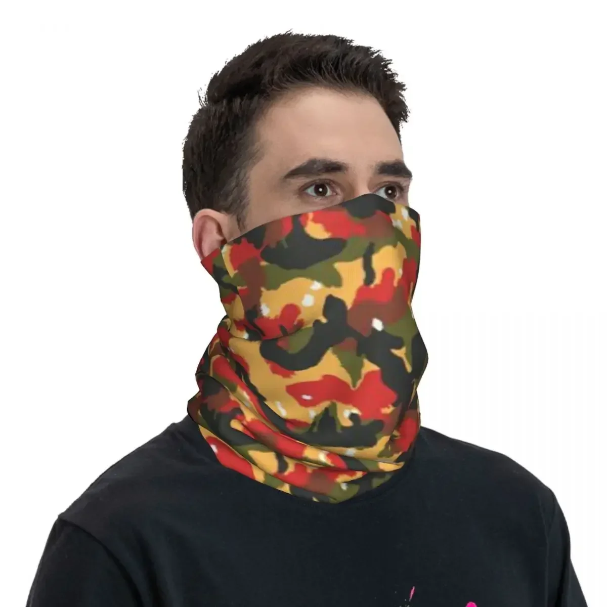 Alpenflage TAZ 83 Bandana Neck Cover Printed Mask Scarf Warm Cycling Scarf Cycling For Men Women Adult Breathable