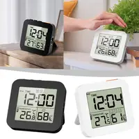 Waterproof Digital Bathroom Clock Shower Timer With Alarm Clocks For Cooking Shower Makeup Timer Function New Backlight Clo I9r6 1