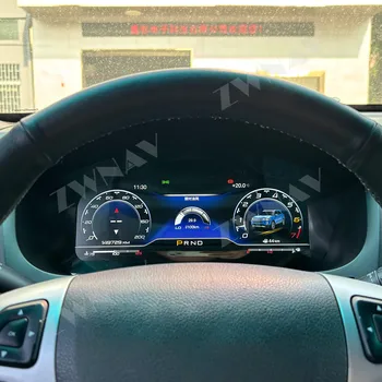 Pantalla LCD de 12,3 pulgadas para instrumentos de Ford Explorer 2011 2012 2013 2014 2015 - 2019, velocímetro digital para el salpicadero del coche 1