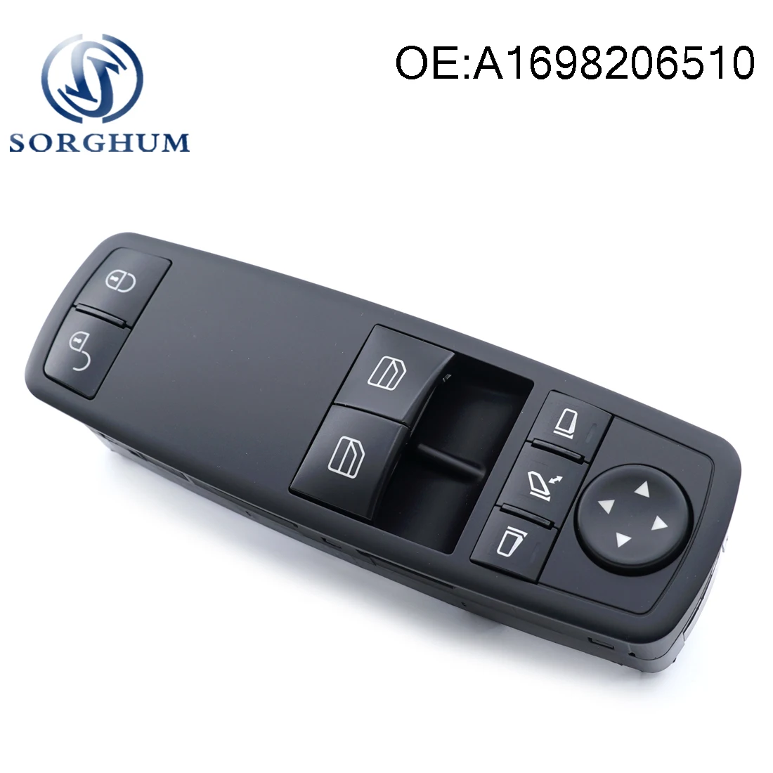 

Electric Power Window Master Switch Button A1698206510 For Mercedes-Benz W169 A160 A180 W245 B200