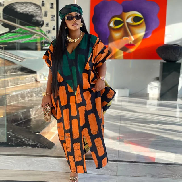 Wunmi Kaftan Boubou Dress - Image 2