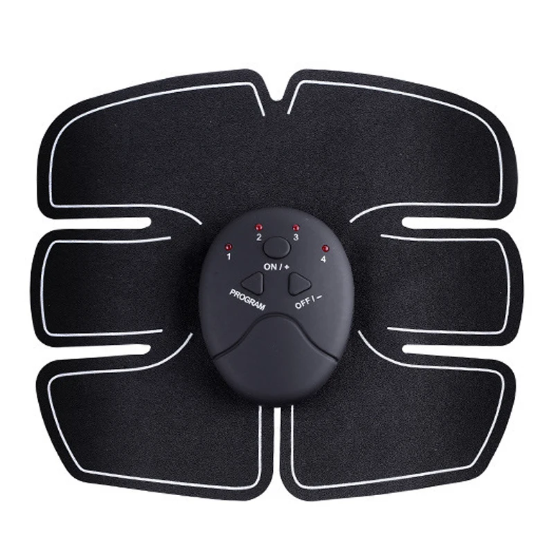 Abdominal Muscle Massager 6Pack and Hip Fitness ABS Arm Training Patches Muscle Exercise Instrument USB Charging Home Men