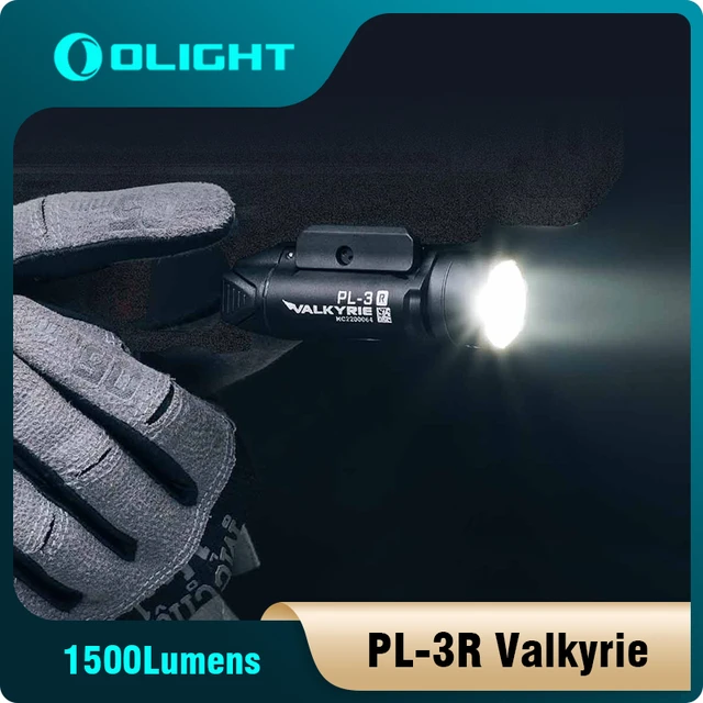 Olight PL 3 Valkyrie Real size scan