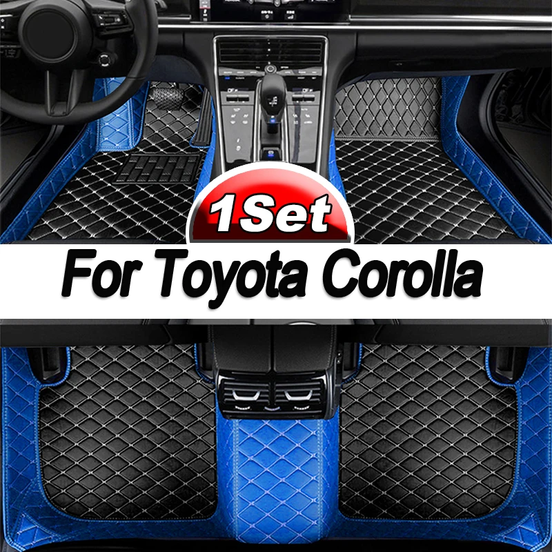 

Car Floor Mats For Toyota Corolla 9th Gen. 2000 2001 2002 2003 2004 2005 2006 Auto Foot Pads Interior Accessories