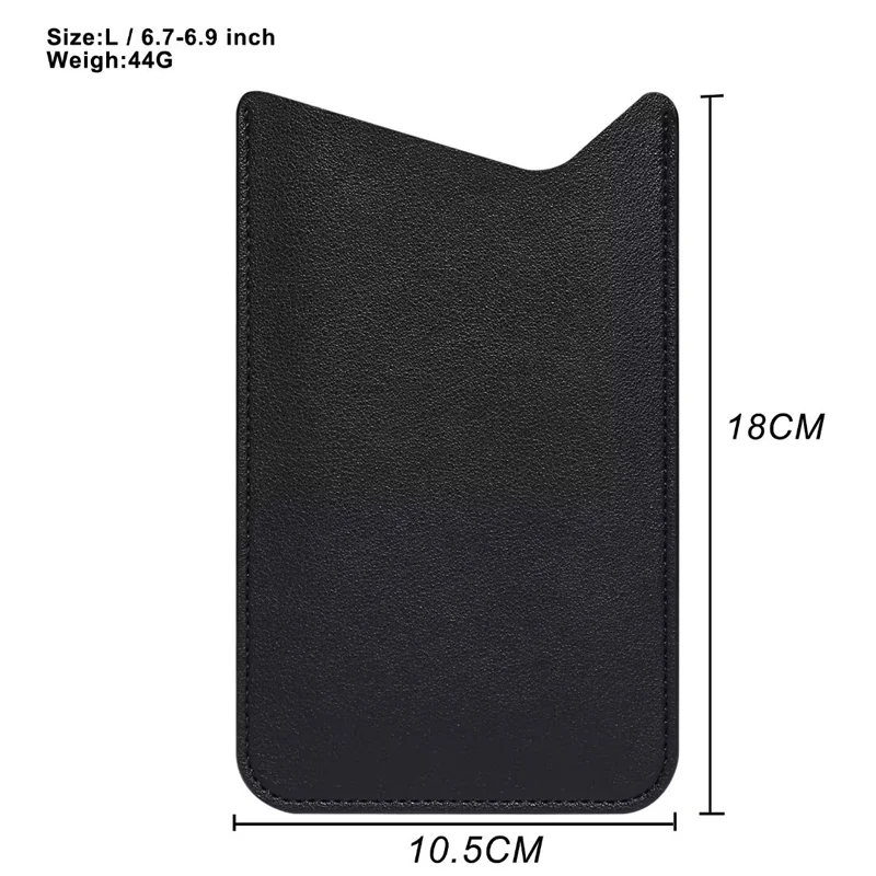 Universelle PU-Leder-Stoff-Handytasche für iPhone 16, 15, 14, 13, 12 Pro Max, Samsung Xiaomi Huawei, schützende Handytasche – Detail 3