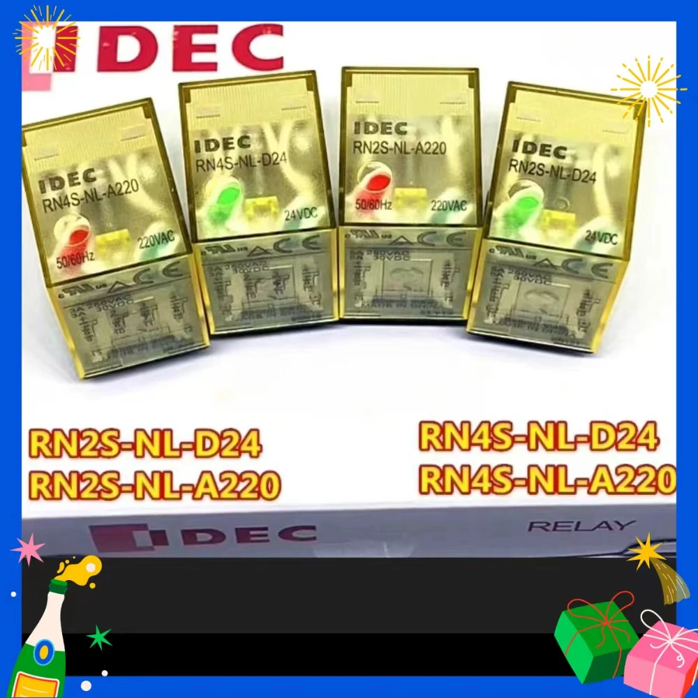 5개 RN2S-NL-D24 RN4S-NL-D24 RN4S-NL-A220 릴레이 SNL-48