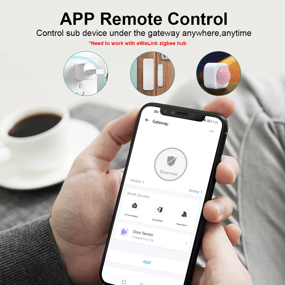 Zigbee 3.0 Gateway Hub USB Smart Home Wireless Bridge Ewelink APP Remote Control