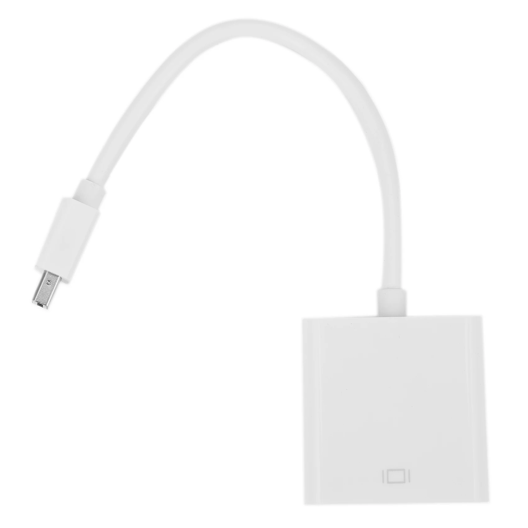 Per Macbook Air Pro Imac Mac Mini Thunderbolt Mini Displayport Display Port Mini Dp A Vga Cable Adapter 1080P (Bianco)
