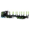 LESU 6X6 Metal Chassis 1/14 770S RC Tractor Truck Hydraulic Crane Logging Trailer Painted Finished Vehicle Toucan Customized DIY 5