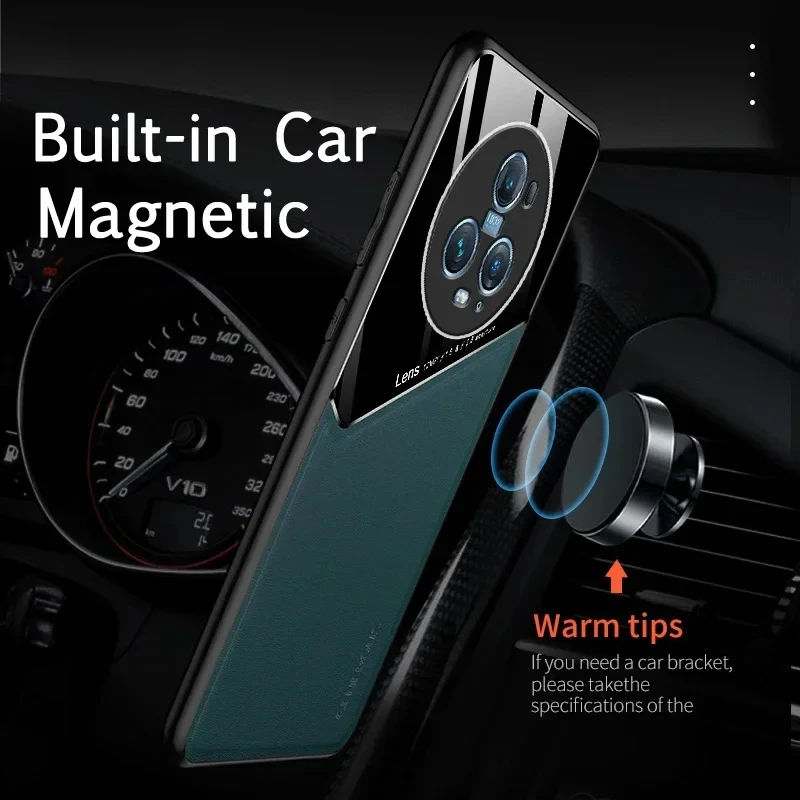 جراب فاخر من الجلد الصناعي بإطار ناعم ، غطاء صلب ل...