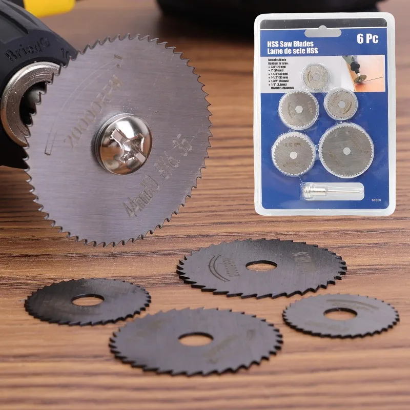 고속 강철 톱날 세트 날카롭고 안정적이며 편차 없음 목재 절단에 적합 드릴 및 임팩트 드릴 DIY 목공 도구
