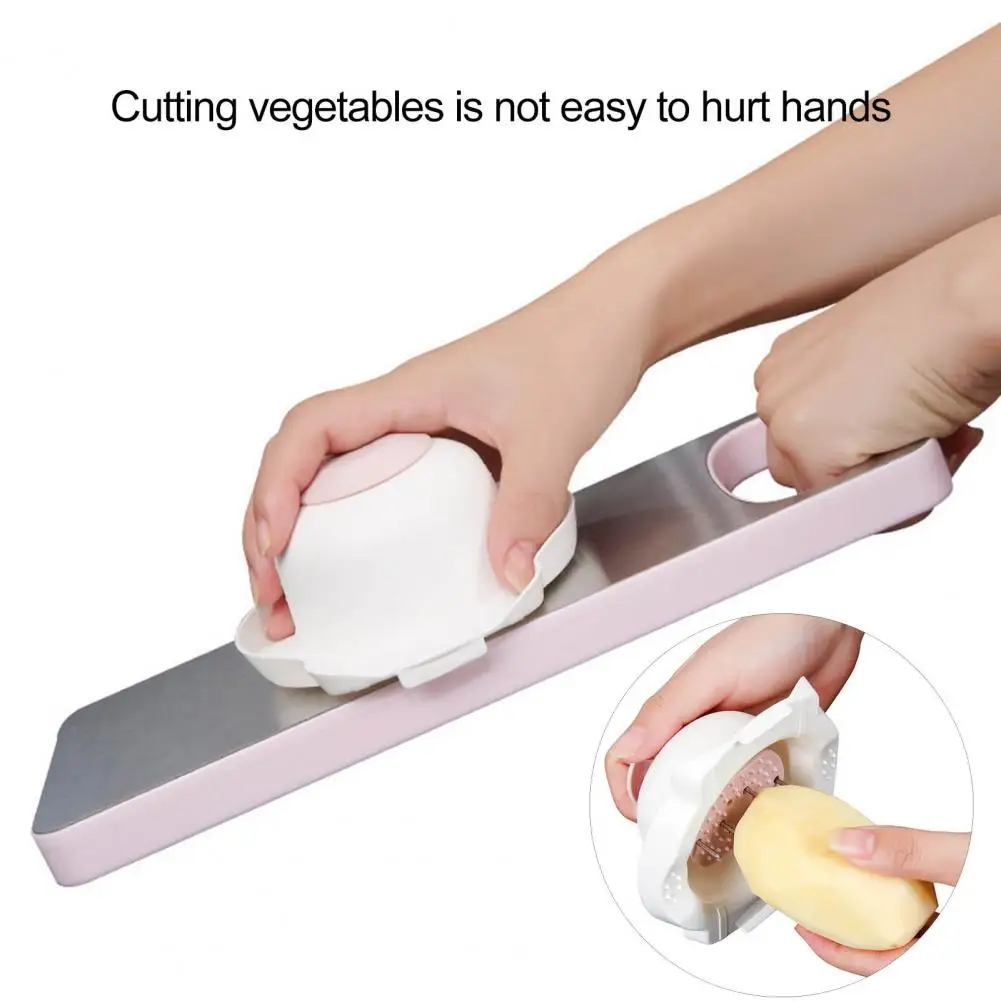 Protector de mano para cortar verduras, mandolina para cortar y