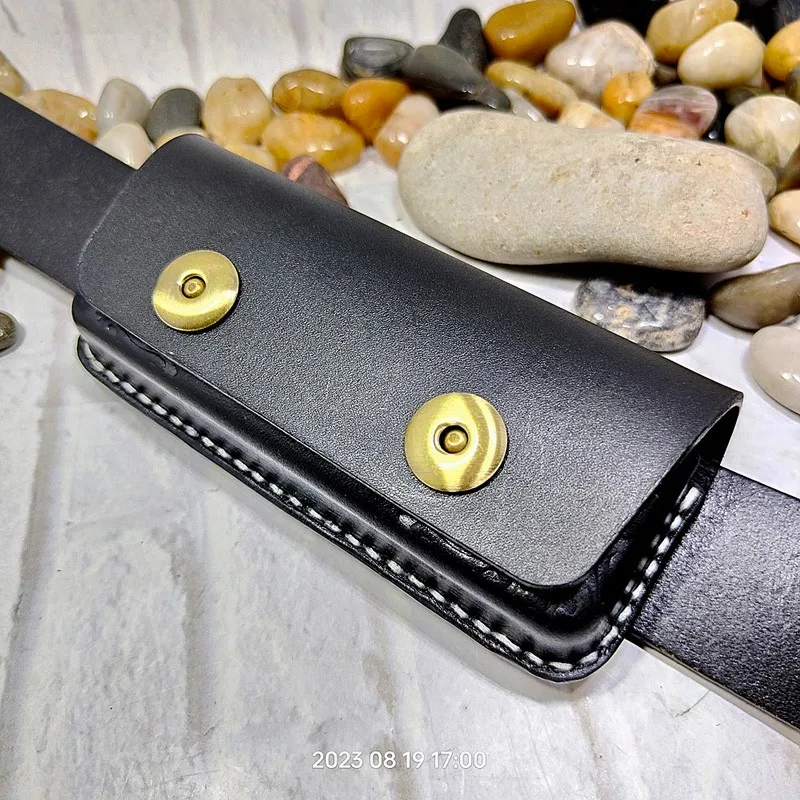 JackknifeSheathFoldingKnifeCaseWaistBagHandmadeEDCArmyKnife