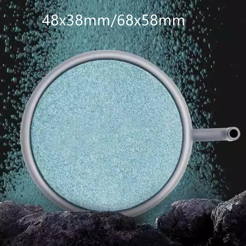 1pc Nano Bubble Disk Stainless Steel Oxygenating Refiner Aquarium Fish Tank Landscaping Air Pump Fittings Air Stone