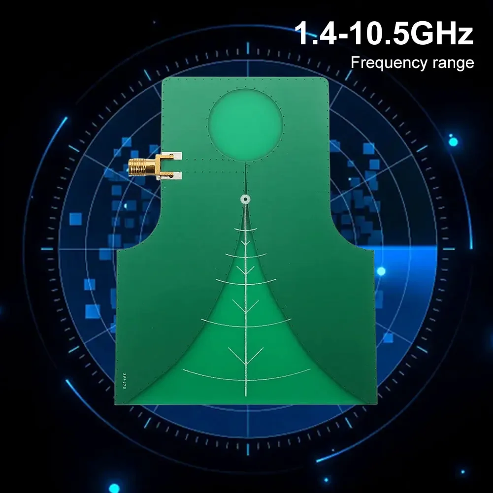 광대역 지향성 안테나 7dBi 고이득 광대역 UWB 지향성 안테나 1.4-10.5GHz 10dB 무선 신호 송수신용