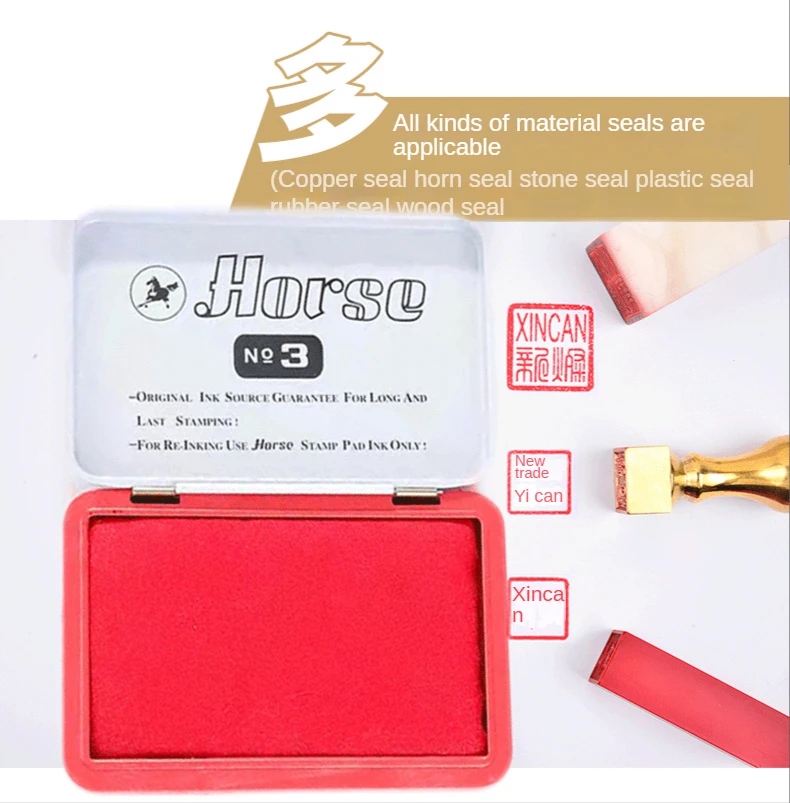 1Pcs Financial Office Ink Pad for Stamp Crafts Scrapbooking Quick Dry Ink  Pads Stamps Paper Inkpads Paper Decor School Supplies - AliExpress
