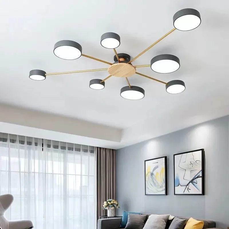 

Art Modern Simplicity LED Ceiling Lamp Round Panel Home Indoor Light Fixture Luminair Living Room Light Corridor Bedroom Hallway